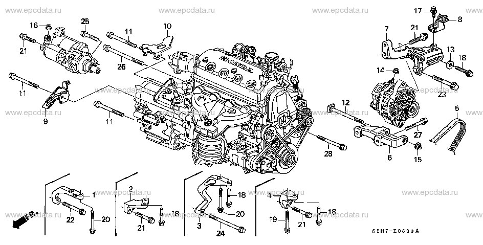 Parts scheme