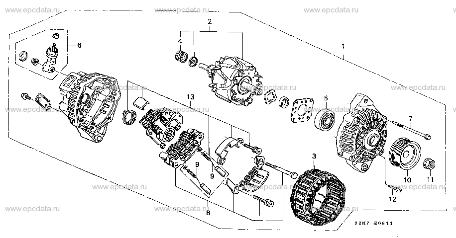 Parts scheme