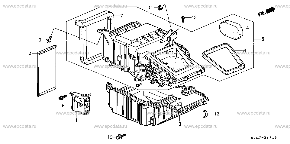 Parts scheme