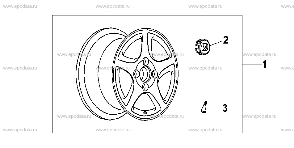 Parts scheme