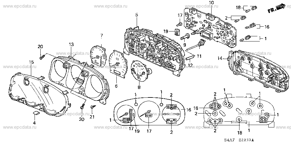 Parts scheme