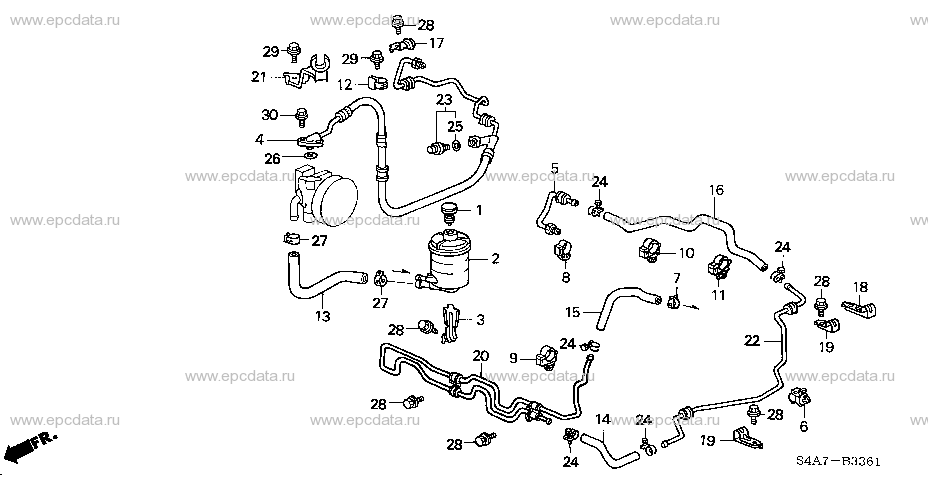 Parts scheme