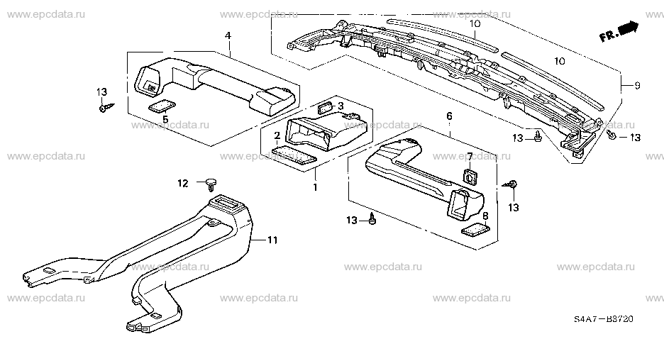 Parts scheme