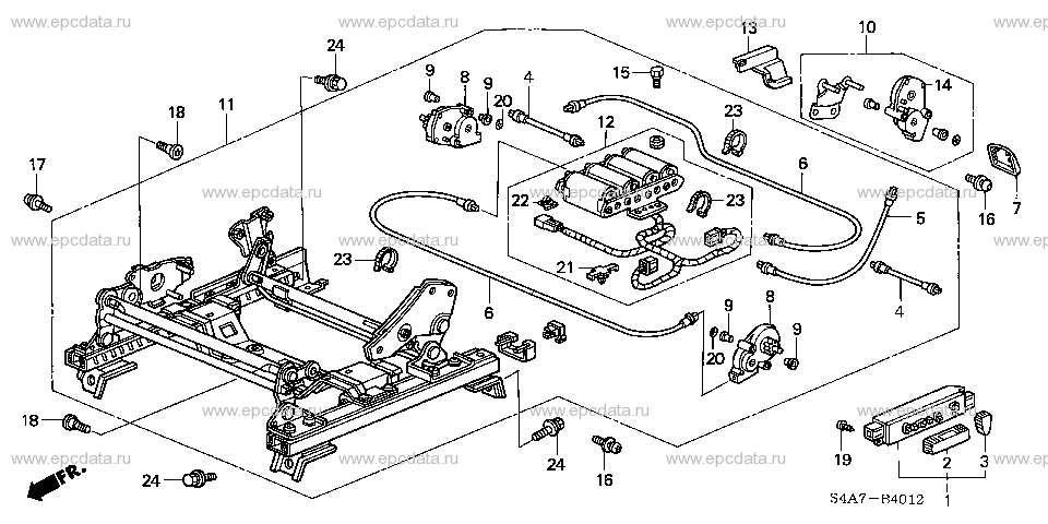 Parts scheme