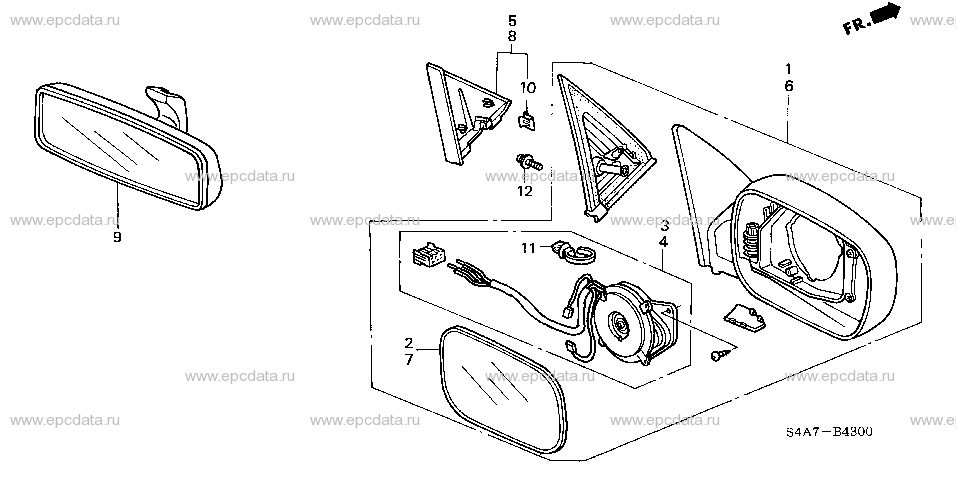 Parts scheme