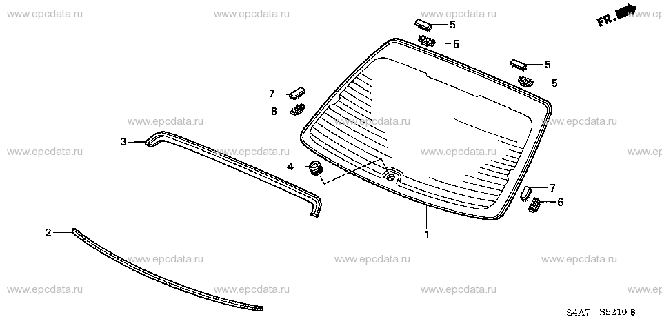 Parts scheme