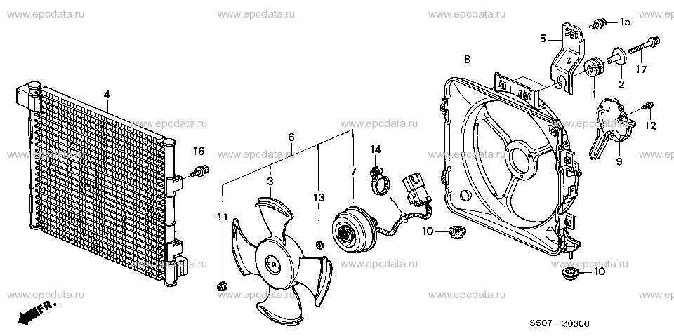 Parts scheme