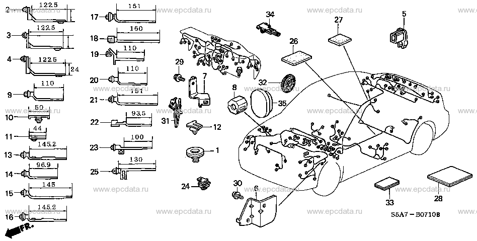 Parts scheme