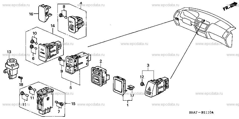 Parts scheme