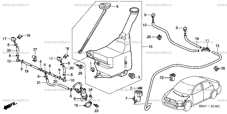 Parts scheme