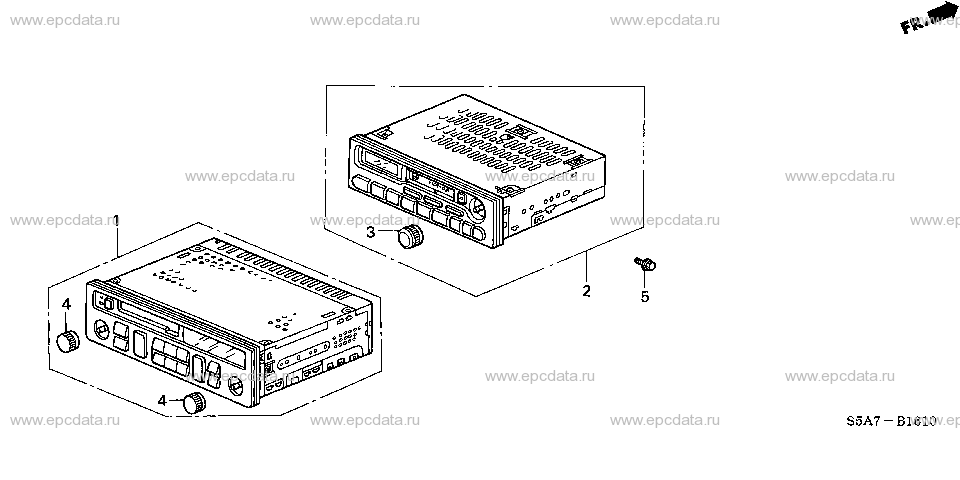 Parts scheme