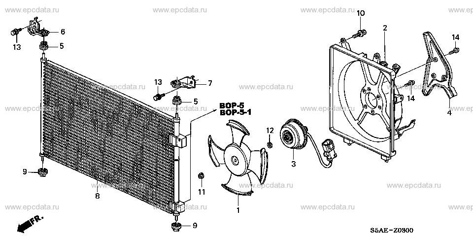 Parts scheme