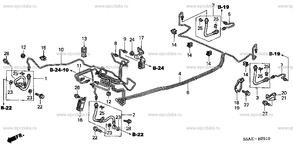 Parts scheme