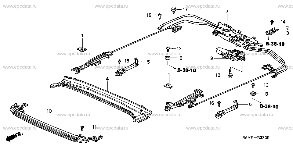 Parts scheme