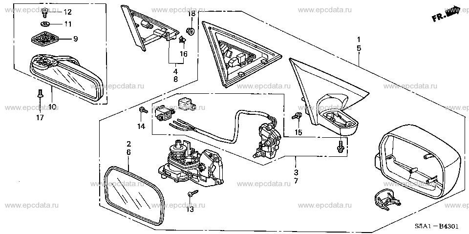 Parts scheme