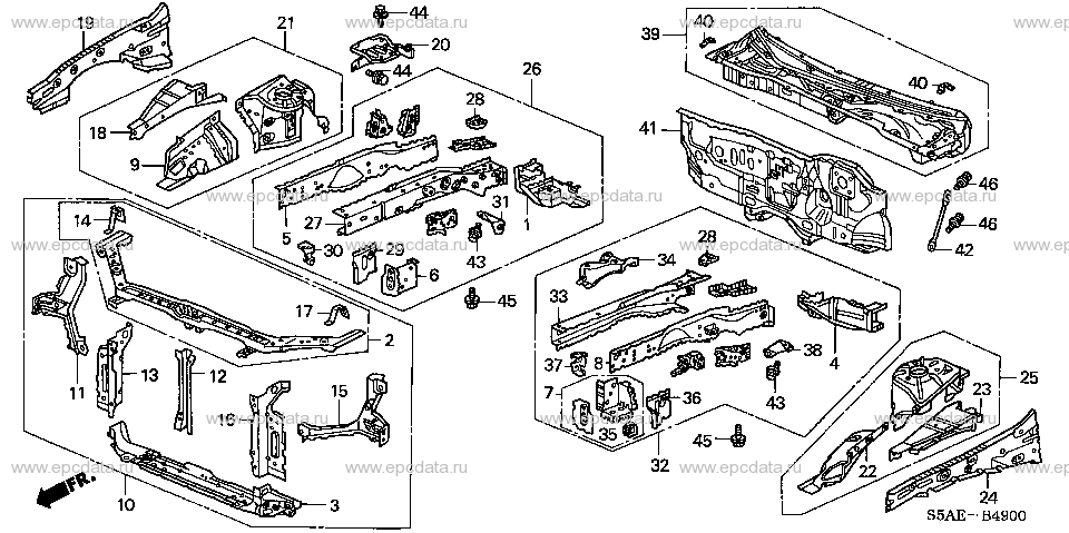 Parts scheme