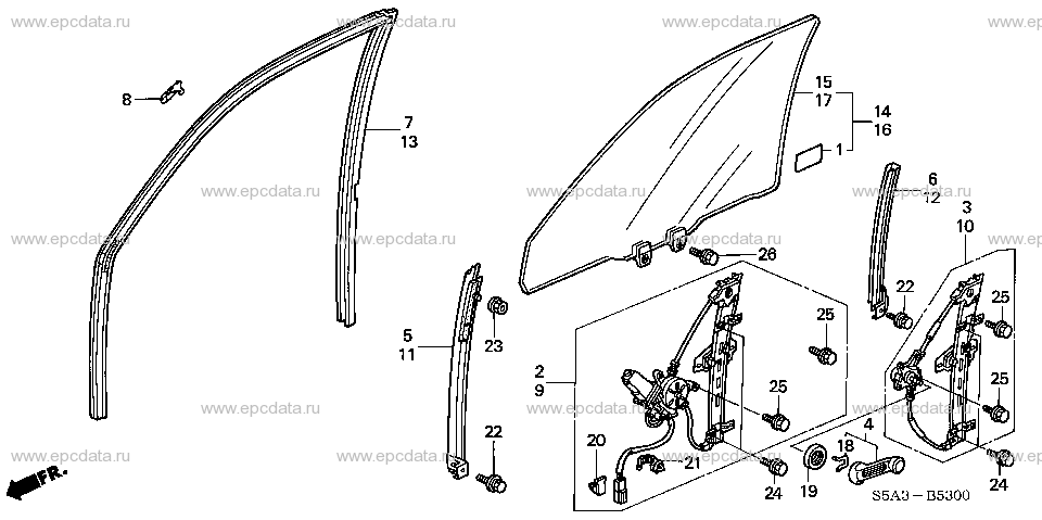 Parts scheme