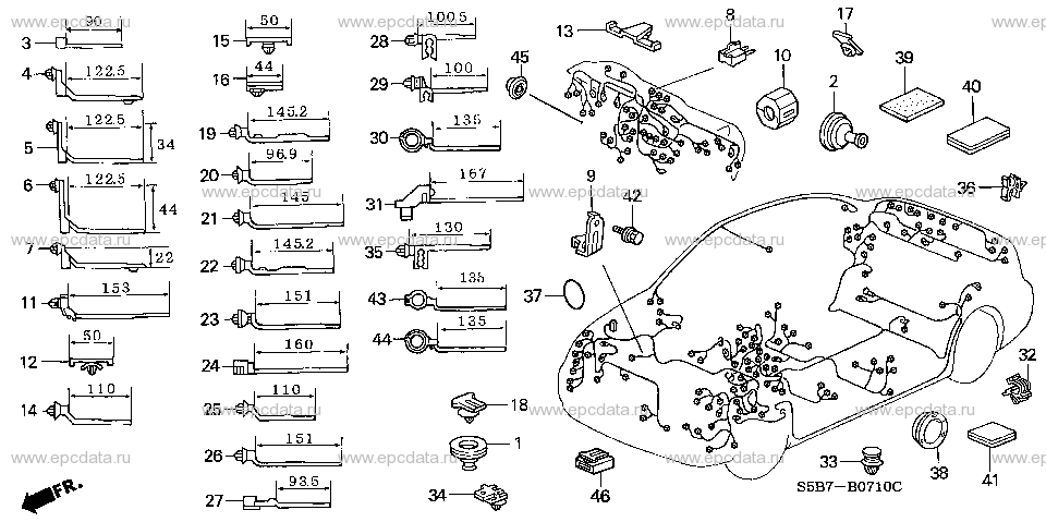 Parts scheme