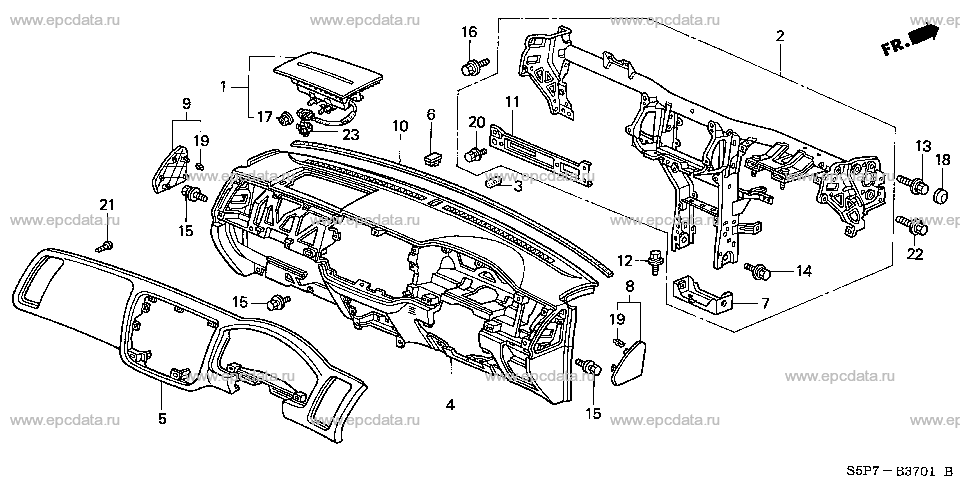 Parts scheme