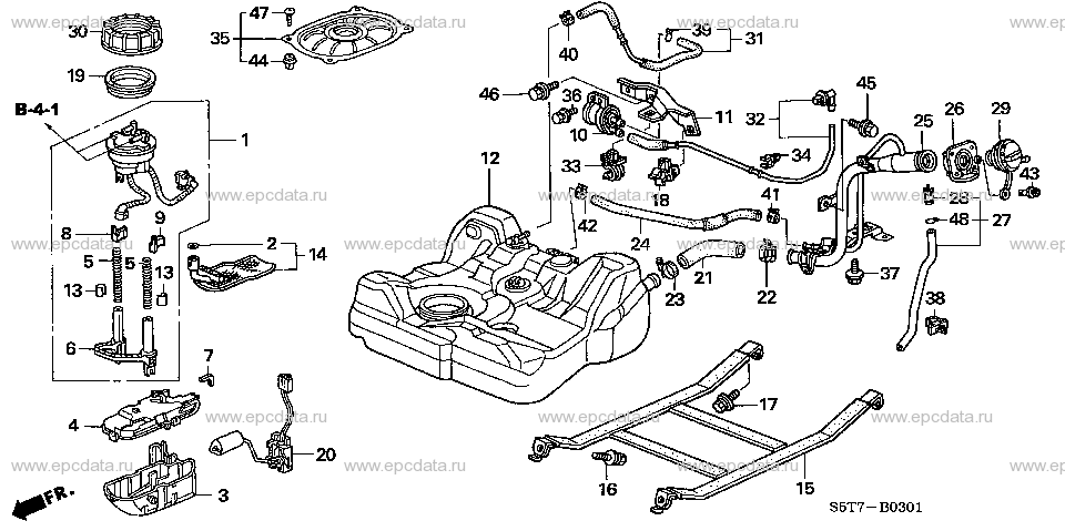 Parts scheme