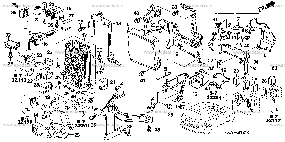 Parts scheme