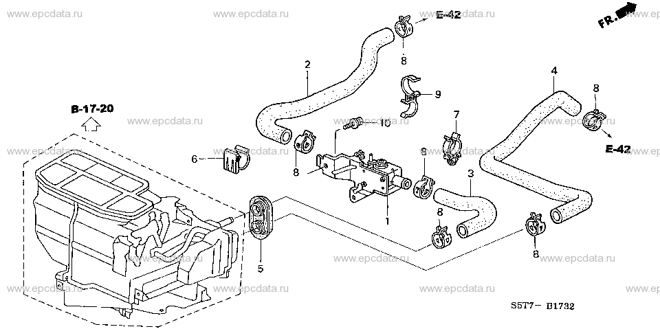 Parts scheme