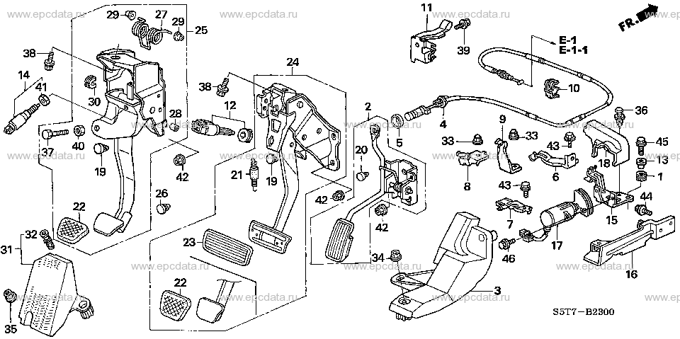 Parts scheme