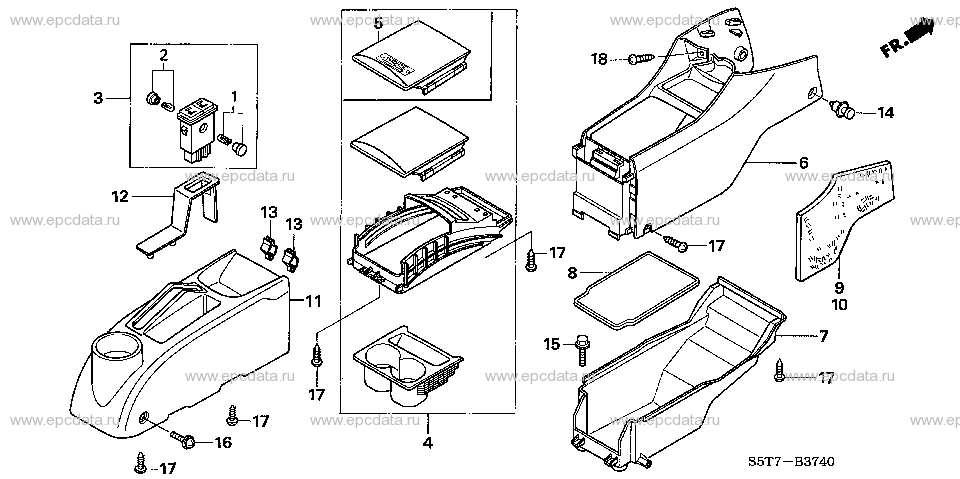 Parts scheme