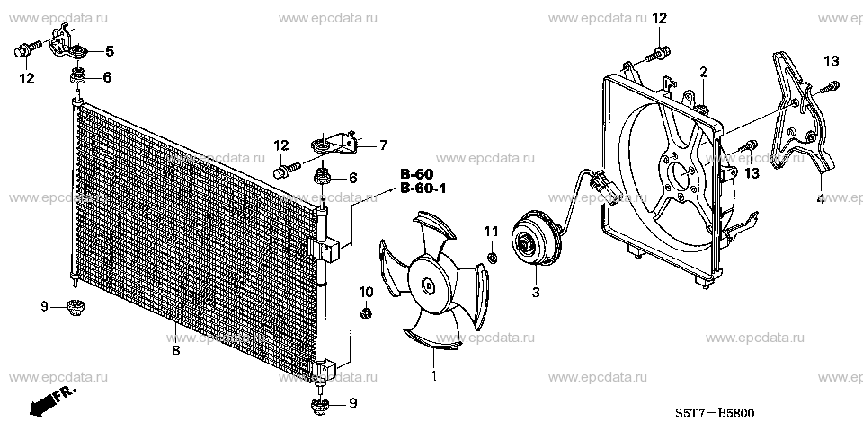 Parts scheme