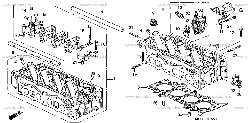 Parts scheme