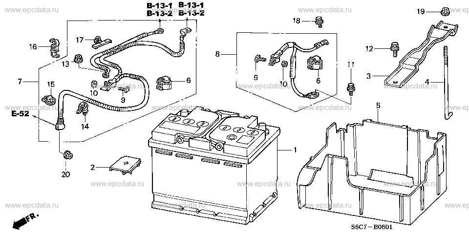 Parts scheme