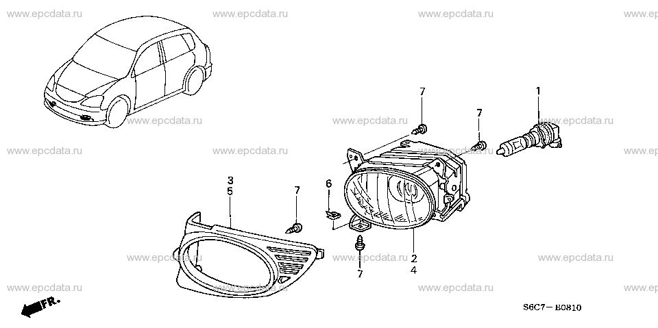 Parts scheme