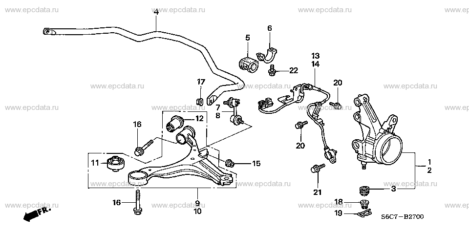 Parts scheme