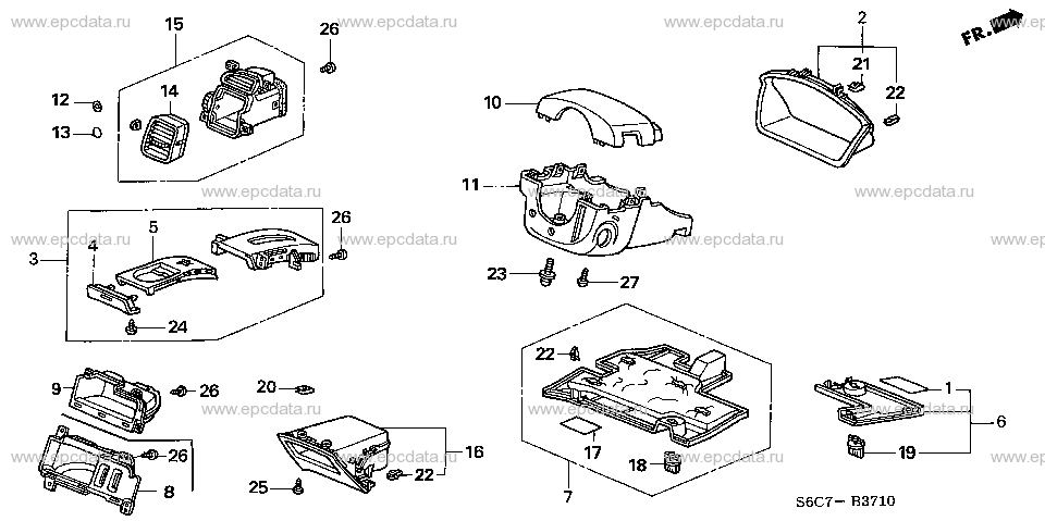 Parts scheme