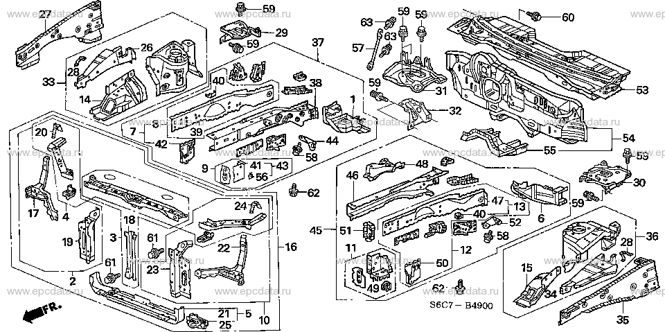 Parts scheme