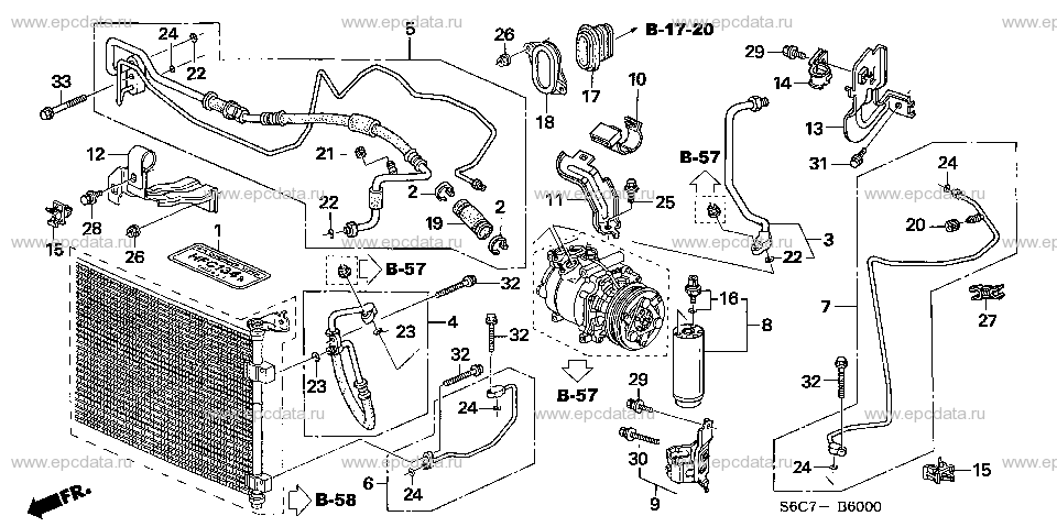 Parts scheme