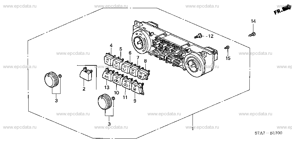 Parts scheme