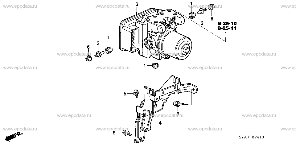 Parts scheme