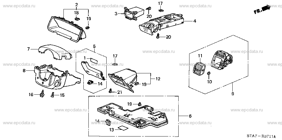 Parts scheme