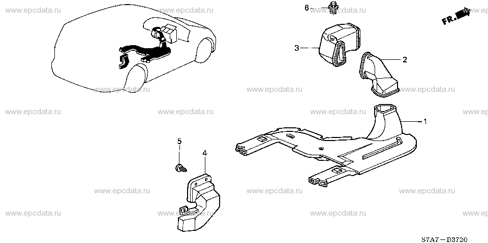 Parts scheme