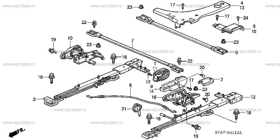 Parts scheme