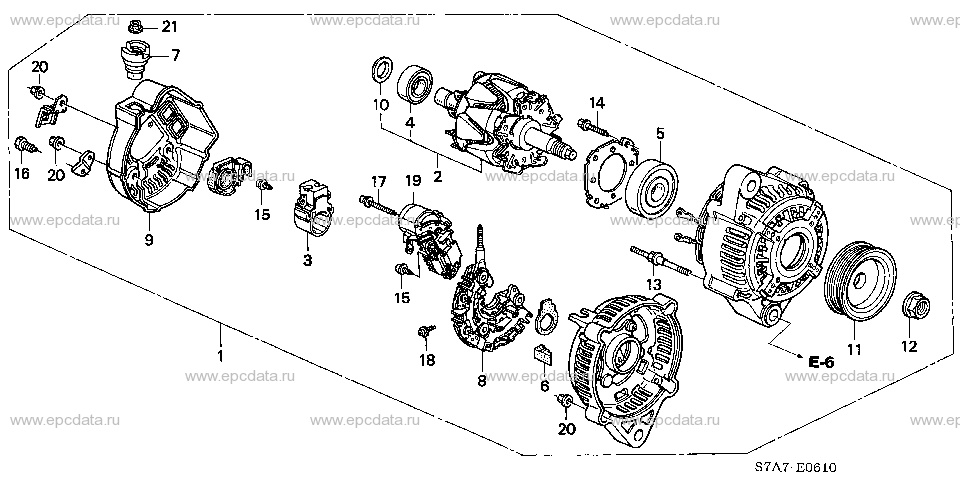 Parts scheme