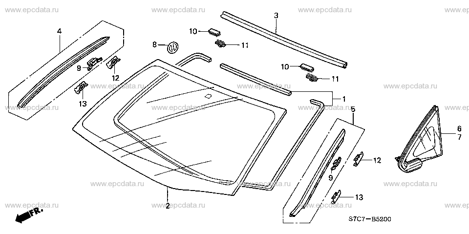 Parts scheme