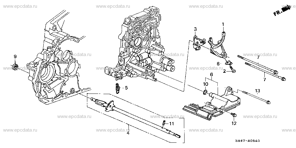 Parts scheme