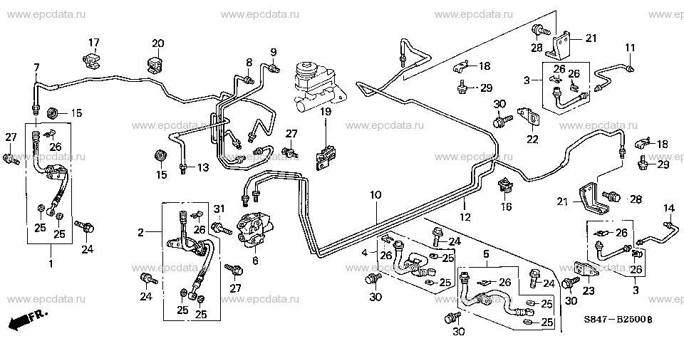 Parts scheme