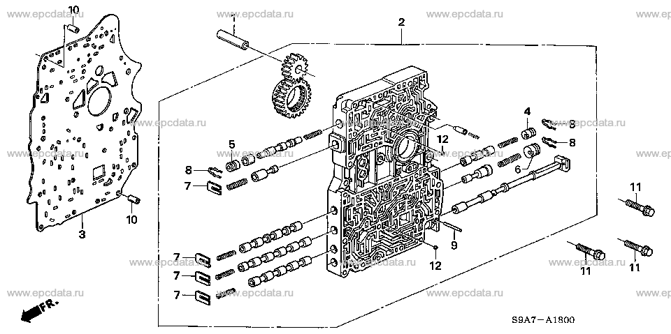 Parts scheme