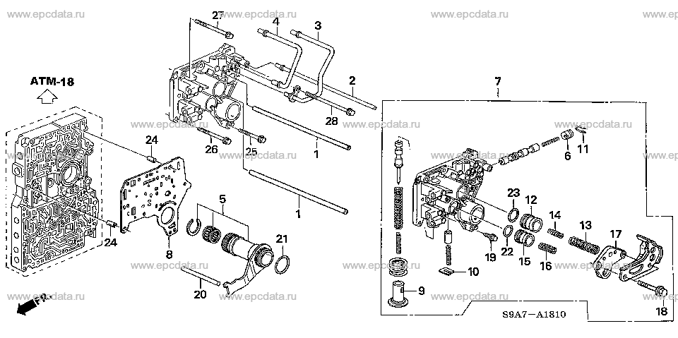 Parts scheme