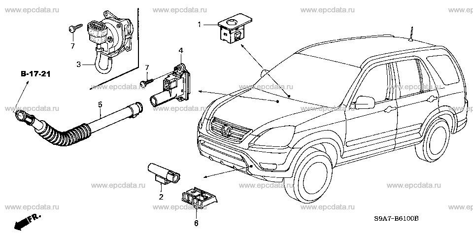 Parts scheme