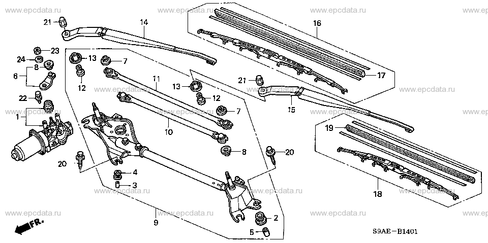 Parts scheme