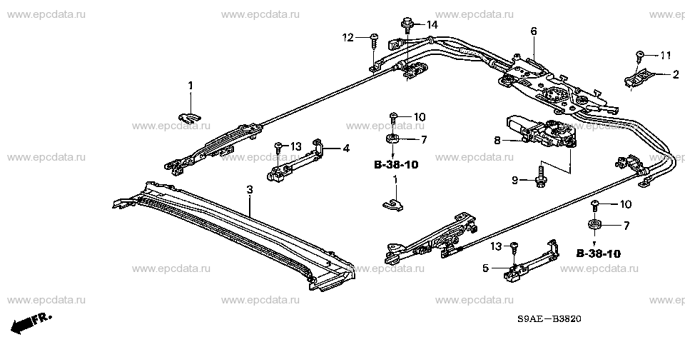 Parts scheme